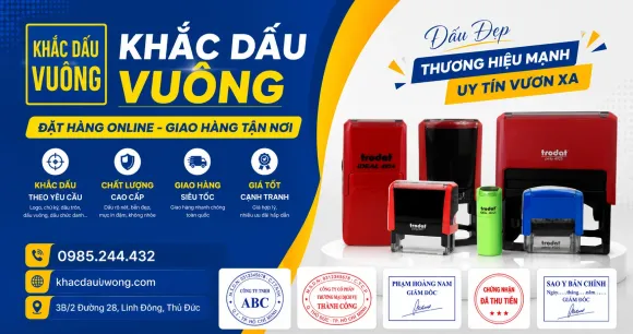 Ai có thể khắc dấu tên?