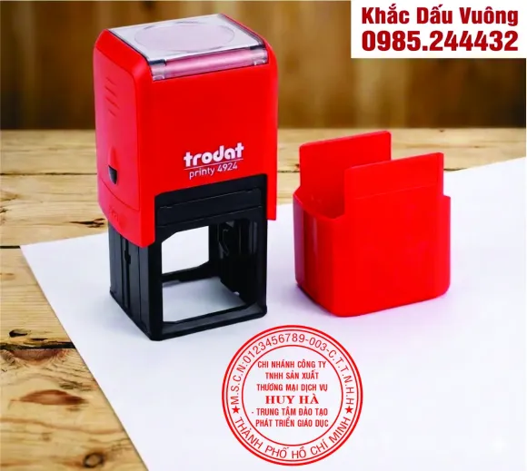 Sửa Con Dấu Tròn Nhanh Chóng, Giá Tốt – Những Điều Cần Biết Khi Con Dấu Bị Hỏng