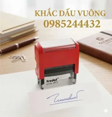Khắc dấu chữ kí A11