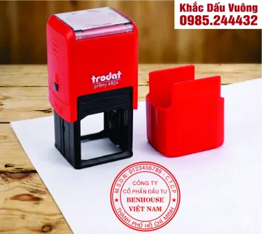 Khắc dấu vuông A2