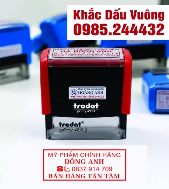 Khắc dấu vuông A2