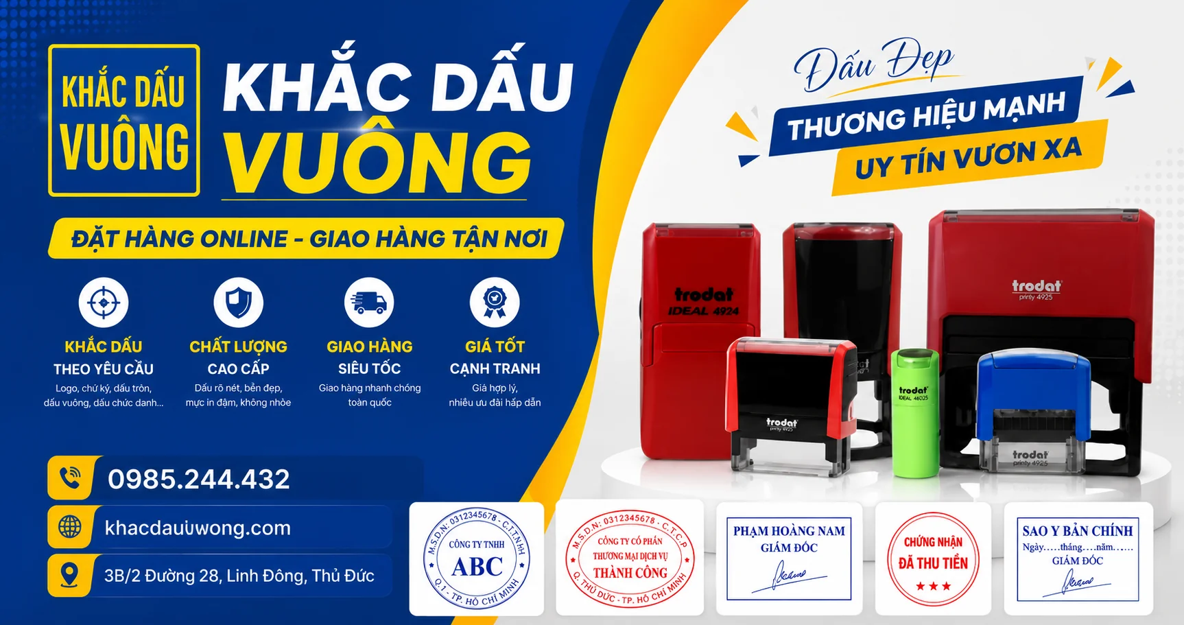 Khắc Dấu Vuông