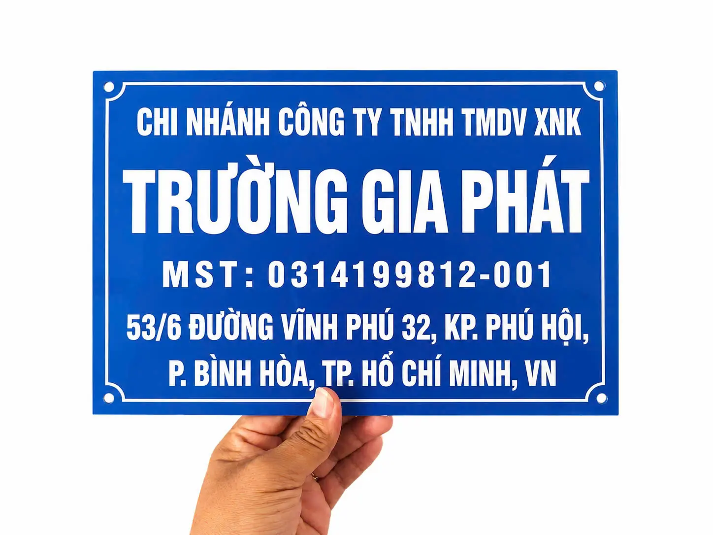 MẪU BẢNG HIỆU CÔNG TY ĐẸP – GIẢI PHÁP NHẬN DIỆN THƯƠNG HIỆU CHUYÊN NGHIỆP