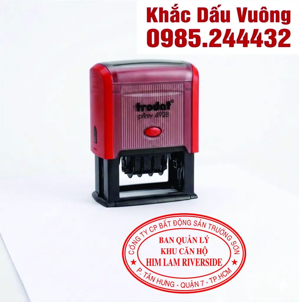 Khắc dấu oval A3