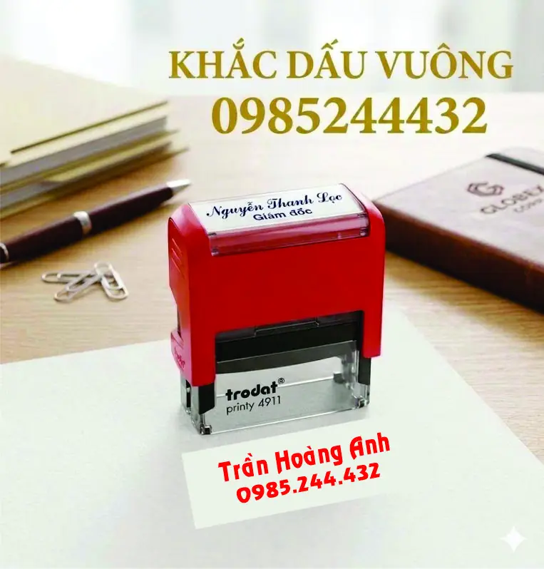 Khắc dấu tên A12
