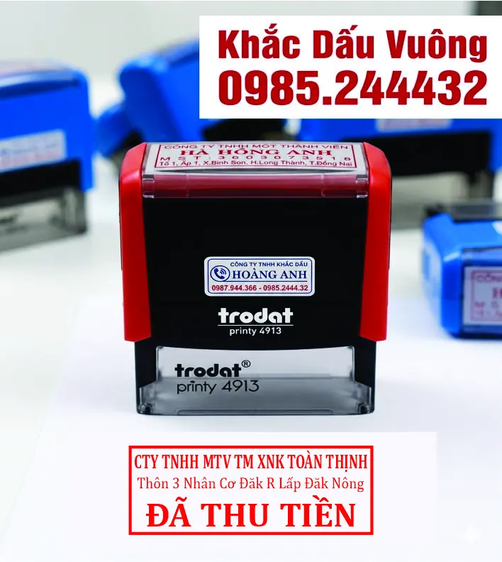Khắc dấu vuông A12