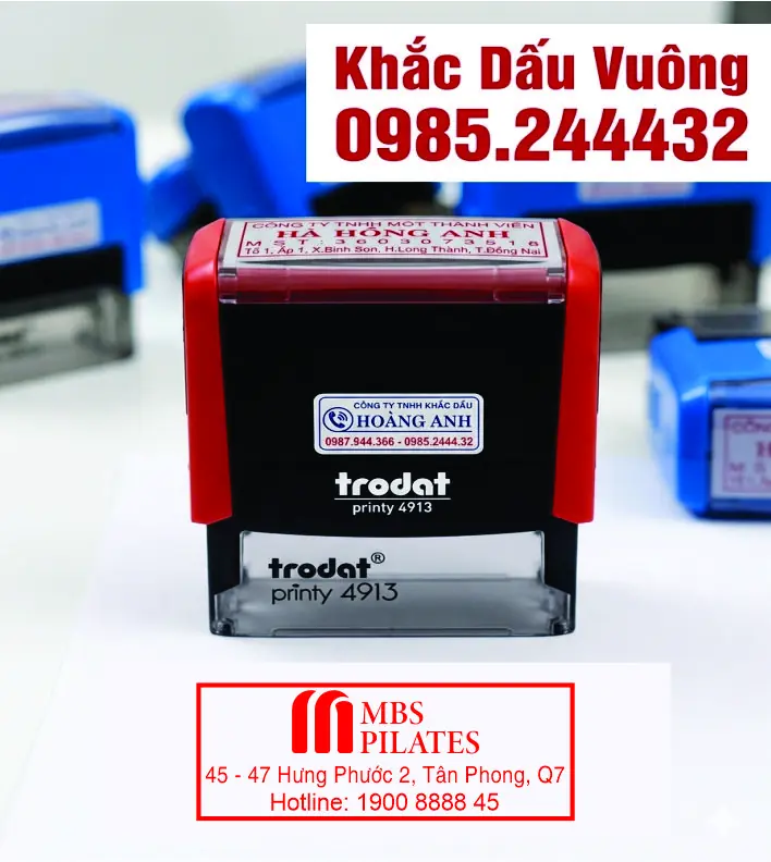 Khắc dấu vuông A3